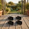 4 Pieces Upper Trellis Support Bracket Rust-Resistant for Patio Projects