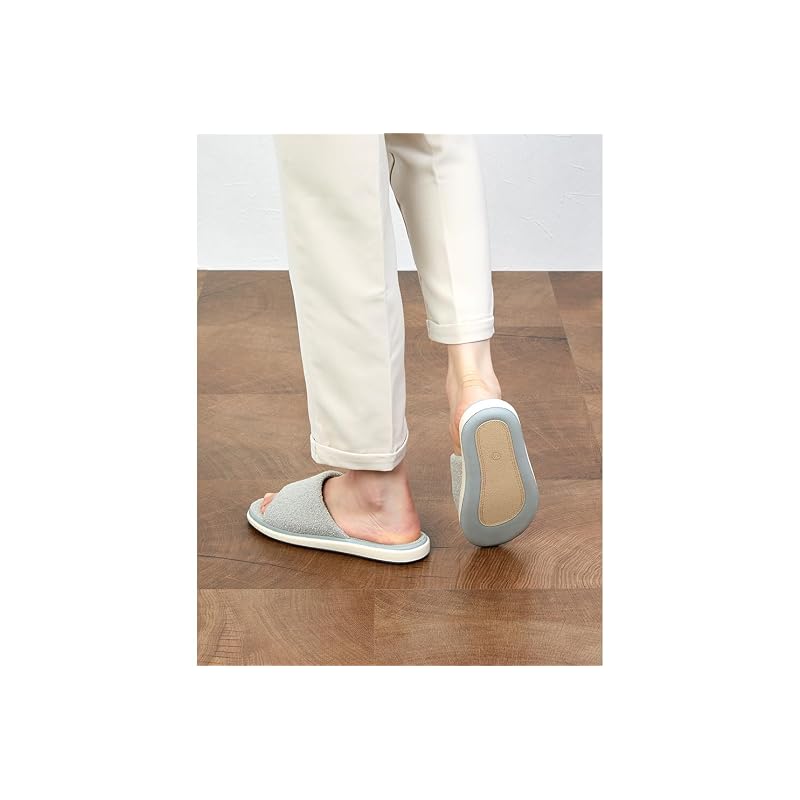[Pansy] 9419 Indoor Slippers, Room Shoes, Women's, Terry Cloth, Washable, Size S, Pink