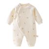 JOYNCLEON Baby Quilted Cotton Romper