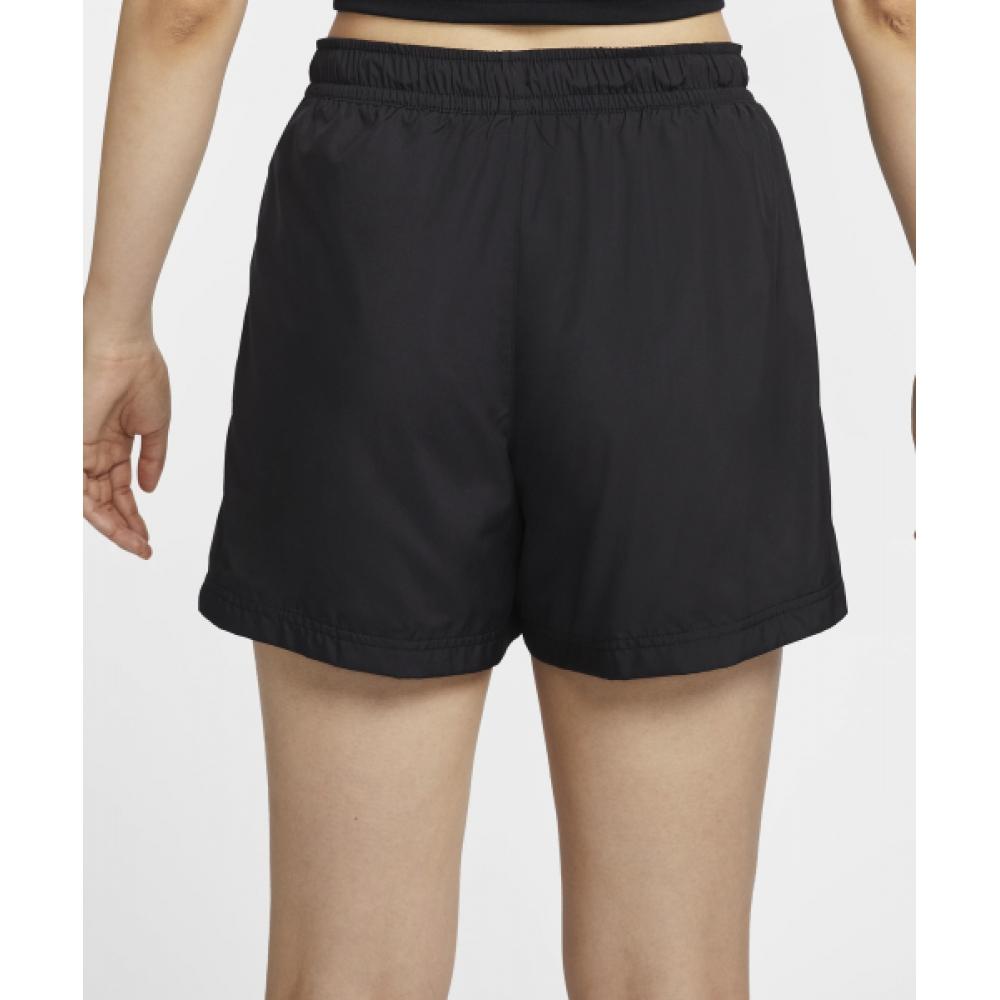 Nike SportsWear Classic Woven Mid Rise Shorts W   Black White  Fv7558 010