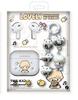 New TWS-K42 Bluetooth 5.3 In-ear True Wireless Earbuds with Cartoon Doll Bead Silicone Case
