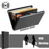 1Pc  Pocket Steel Holder  Stainless Business ID Card Blocking Credit Protector Case Box
