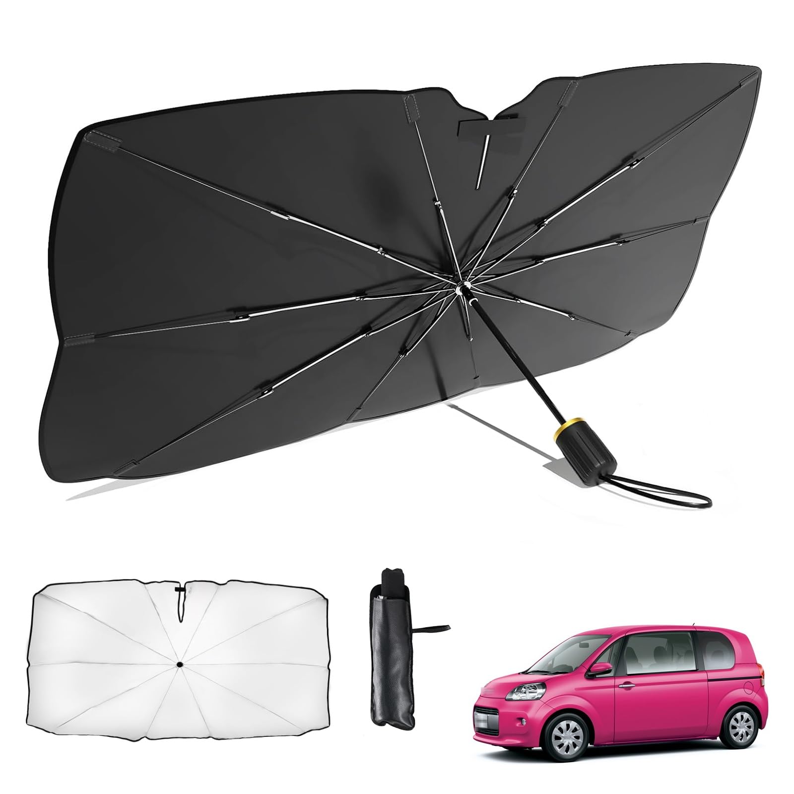 

Toyota Porte 2nd Generation, July 2012 - January 2021, Car Umbrella-type Folding Sun Shade, Porte 2nd generation