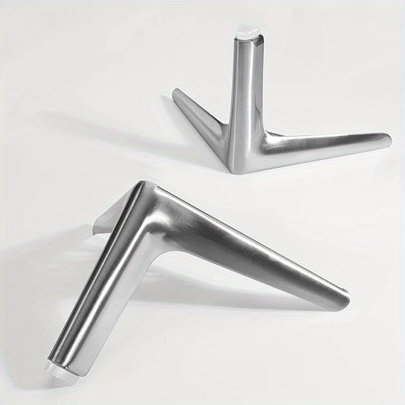 4pcs Modern Metal Furniture Legs Furniture Legs Replacement for Dresser Cabinet Couch