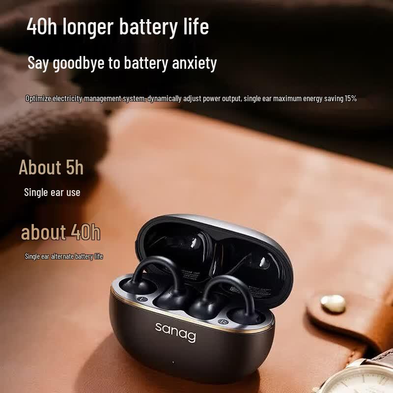 SANAG Z50 Ultra Açık Kulak Bluetooth Kulak Klipsli Kulaklık