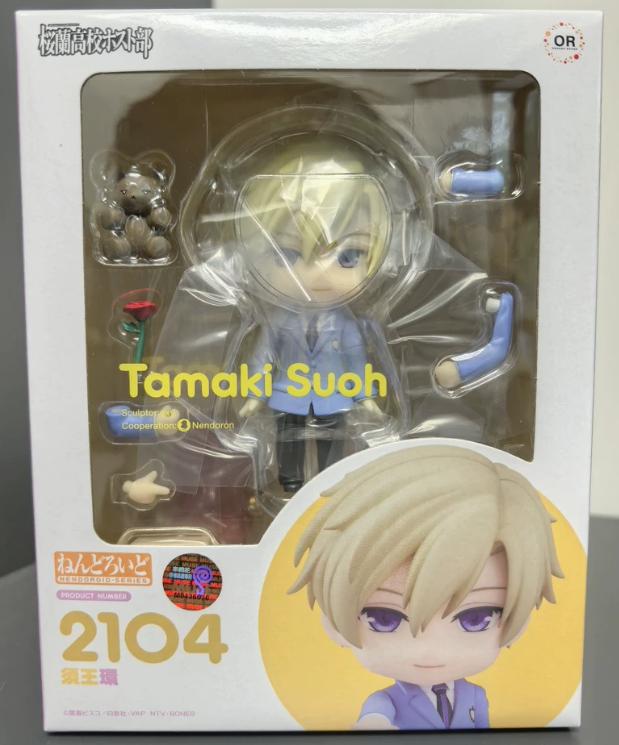 

Genuine 2104 Or Ouran High School Host Club Tamaki Suoh Q Version Collectible Figure Reissue Chibi Anime Model