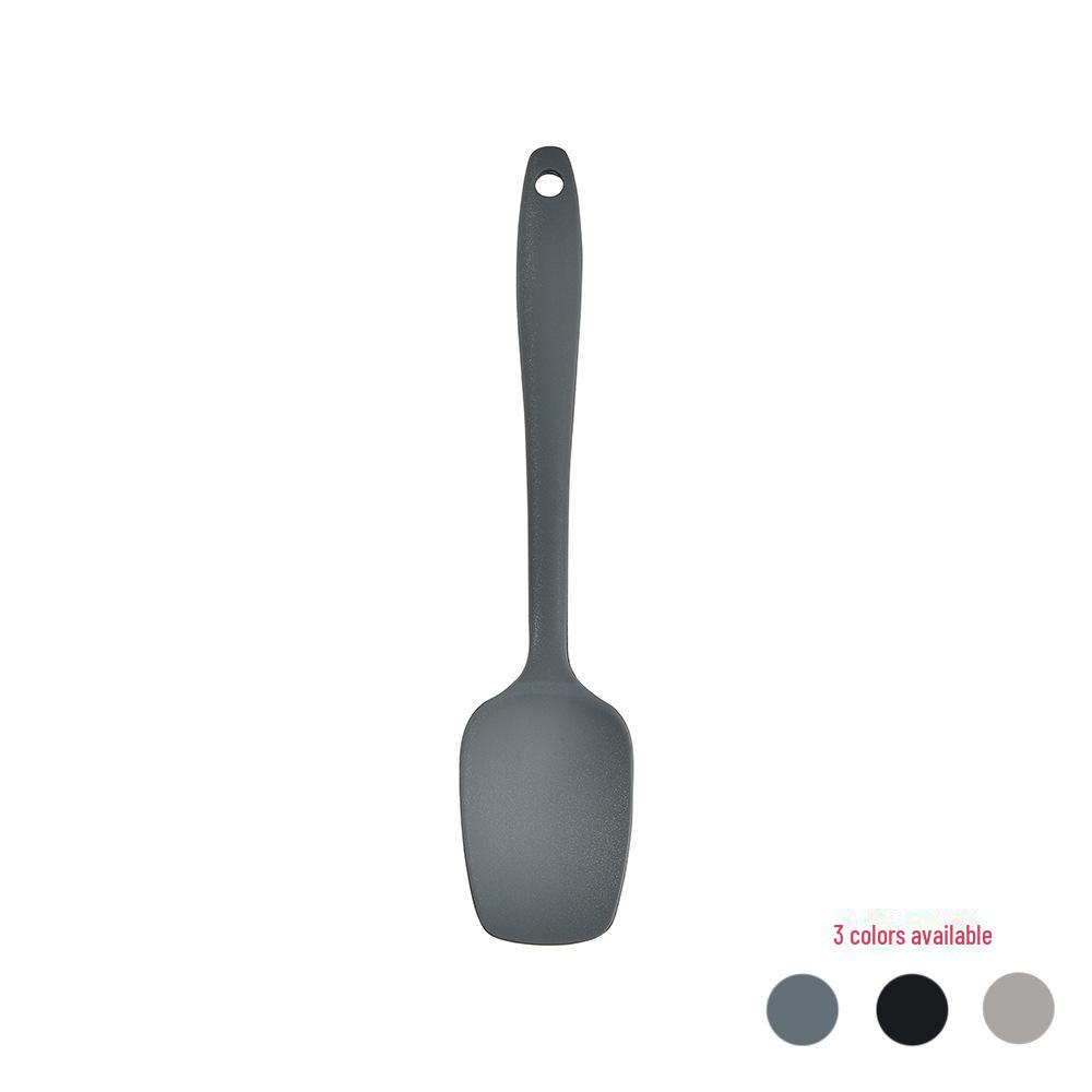 Drehbares Küchengeschirrset aus Silikon: Enthält Spatel, Suppenlöffel, sicheres Antihaft-Utensilien und Aufbewahrungseimer.