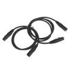 DMX 3-PIN DMX512 Male To Female Cable LED PAR Stage Light DMX Signal Line Dj Equipment DMX512 Signal Line Xlr Connector