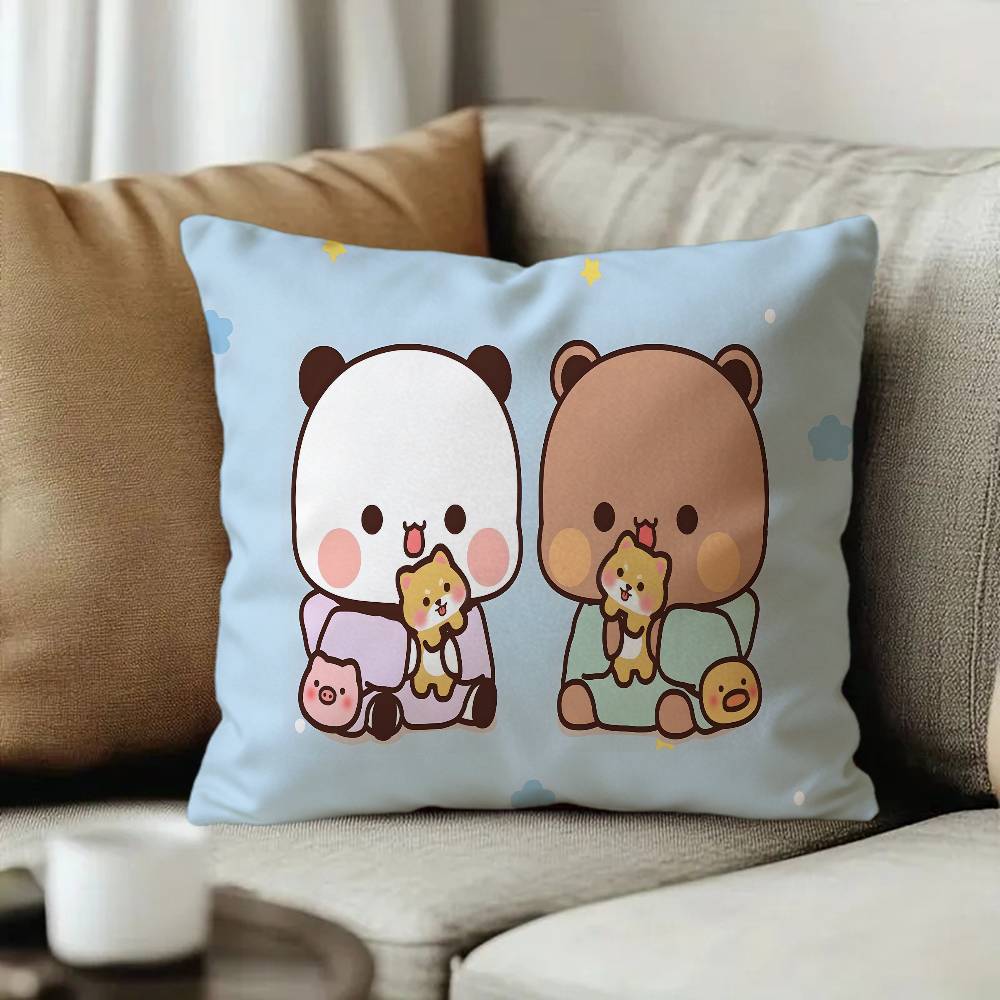 BuBu DuDu Kawaii Maple Design Cushion Cover Happy Autumn Harvest decor Holiday Decorati Pillow Cover