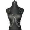 Sele Kvinne Belte Bondage Brystsele Lær Lingeri Sexy Korsett Gotiske Klær Kvinner Sexy Undertøy Fetisj BDSM Selvsuspendere