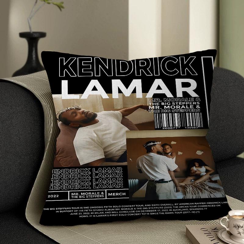 Kendrick Lamar Music Cushion Cover Decorative Pillow Sofa Home Decor Case Pillow Cases