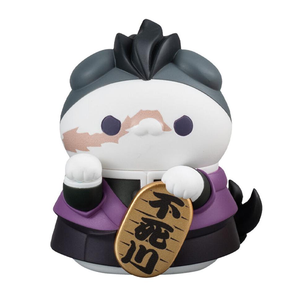 Demon Slayer Figure Toy Anime Kimetsu No Yaiba Q Version Lucky Cat Tanjiro Nezuko Inosuke Zenizu PVC Figurine Model Doll Gifts