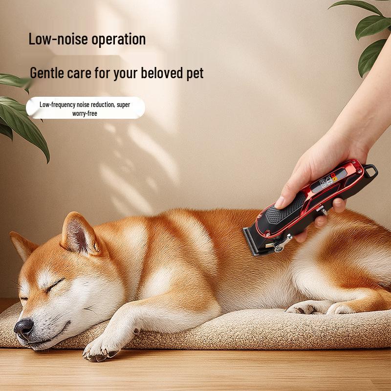 High-Power Rechargeable Pet Grooming Clippers for Dogs and Cats