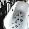 12 PCS Anti Slip Shower Tread Sticker Safety Bathtub Strips Adhesive Star Decals For Bath Tub Shower Stairs