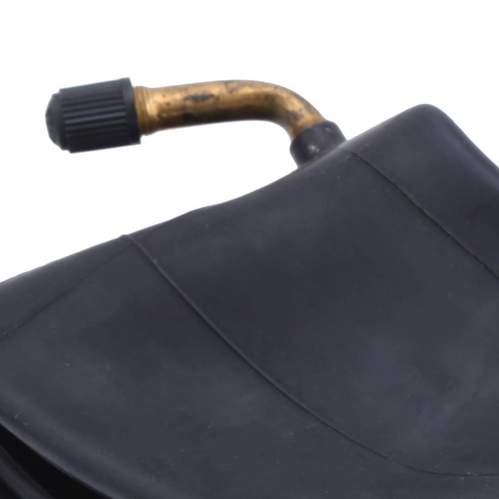 To-tommers butylgummi sykkeldekk slanger med bøyde ventiler for landeveis-, terreng- og hybridsykler og også kompatible med ventiler for sammenleggbare sykler