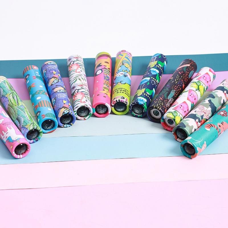 Desene animate drăguț caleidoscop magic jucărie portabilă rotativă caleidoscop clasic experiment științific jucării educative cadouri pentru copii