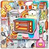 Daily Kitchen Stickers,50pcs Baking Stickers,Kitchen Sticker, Pot Sticker,for Water Bottle,Waterproof Vinyl for Laptop Computer Phone Bumper