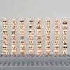 Creative Face Laugh Mask Cry Angry Cute Cartoon Expression Building Blocks Kit Bricks Sets Classic Model Kids Toys