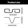 Rustproof V Hook Hanger Stable Gutters Adapter Practical Rain Chain Gutter Adapter for Efficient Rainwater Drainage