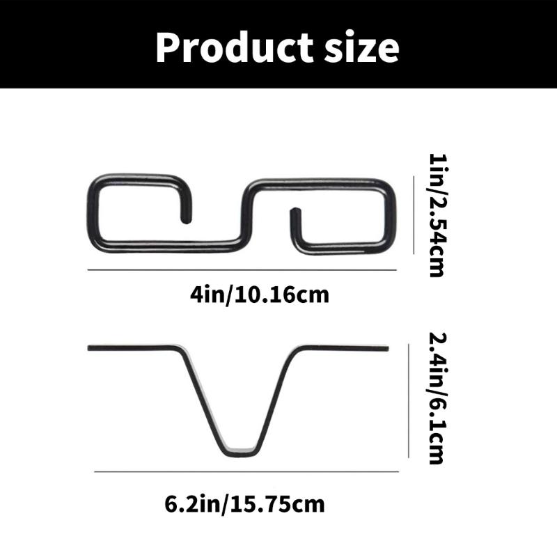 Rustproof V Hook Hanger Stable Gutters Adapter Practical Rain Chain Gutter Adapter for Efficient Rainwater Drainage