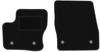 Black Velour Floor Mats For: Ford Transit Connect FL Delivery Van (2017-)