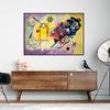 Poster Kandinsky Yellow Red Blue
