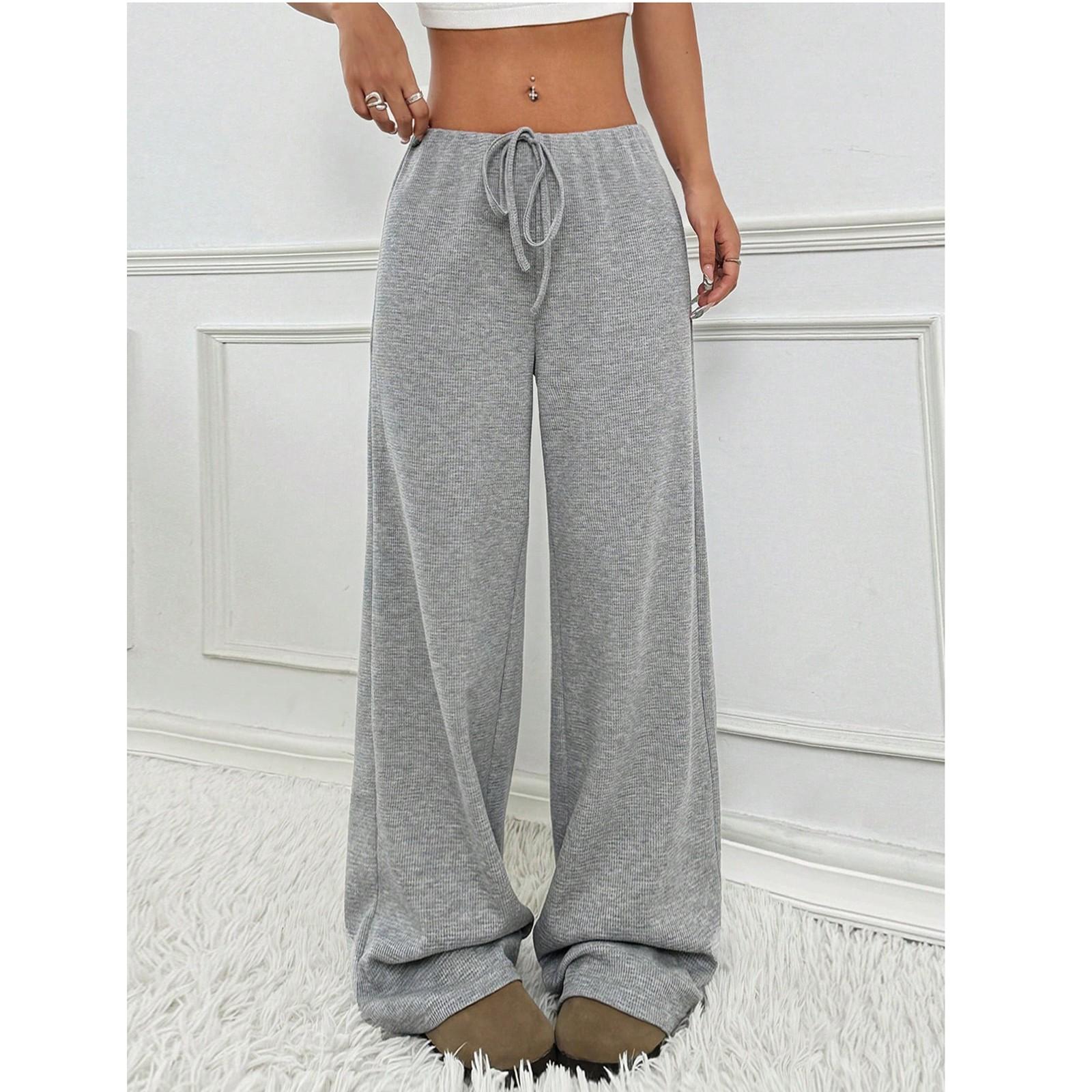 

Женские модные однотонные повседневные брюки M