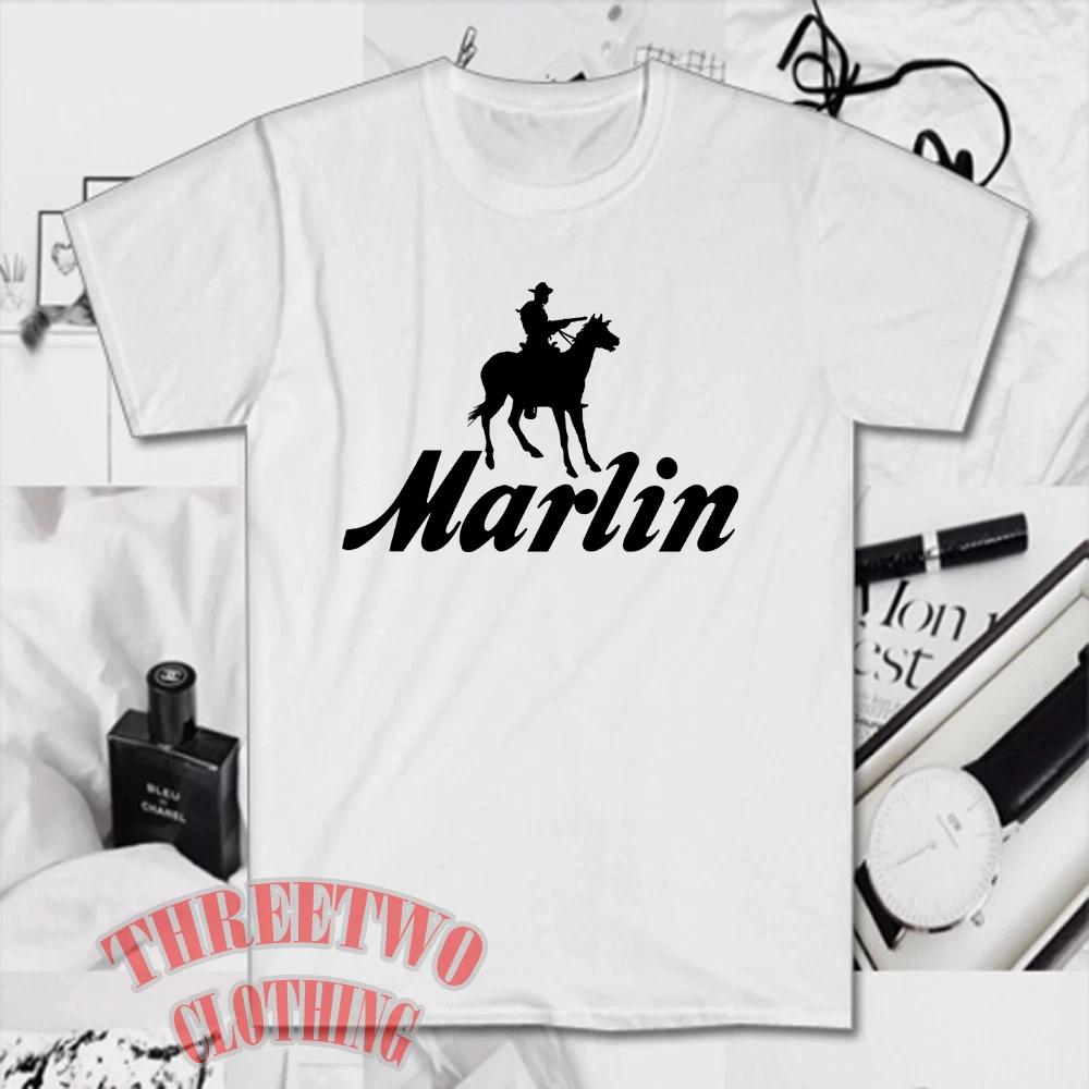 Marlin Guns Firearms Men s White Size S to 5XL XXXXL