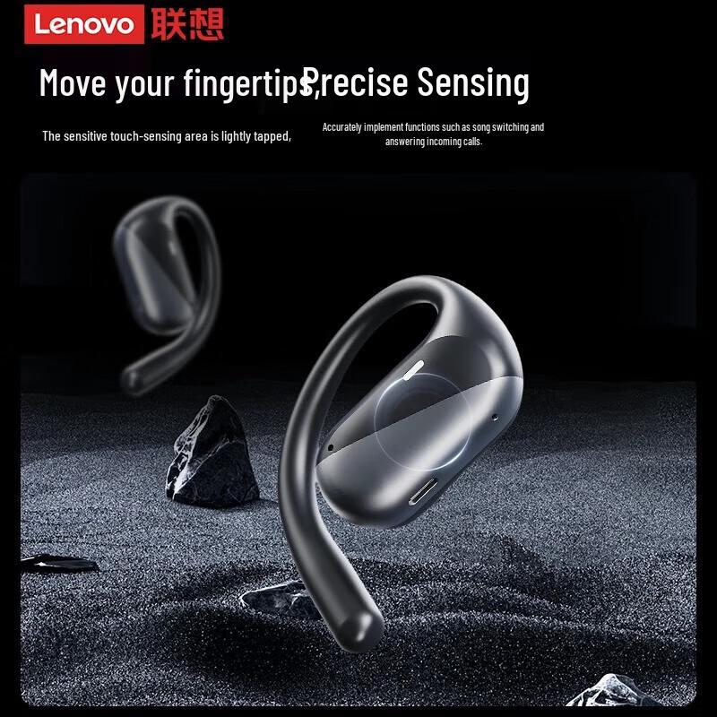 Lenovo EA340 Open-Ear Hook Bluetooth 5.4 Sport Earphones