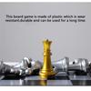 Toddlers Board Game International Chess Folding Professional Chessboard Parent-child Toys Supply for Outdoor Travelling
