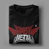 Babymetal Men's T Shirts Vintage Tee Shirt Short Sleeve Crewneck T-Shirts 100% Cotton Plus Size Clothes