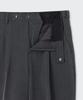 Musinsa Standard Recycled One-Tuck Relaxed Tapered Hidden Banding Crop Slacks 2-Pack