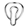 LEZEE Male Chastity Cage Lock Gender-bending Clips Femboy Chastity Clip Penis Bending Pins Sissy Cockring Sex Toys For Men