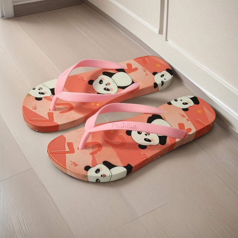 

Новые модные парные тапочки дышащие нескользящие мультяшные милые мягкая подошва для выхода женские шлепанцы 40 розовый
