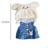 14.96inch Doll Clothes Dress and Hat Outifit Set Stylish Cute Soft Clothing DIY Toy for