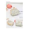 New Exquisite Leopard Print Diamond Ring Jewelry Bag Ring Necklace Earrings Jewelry Storage Box Mini Lipstick Bag Change Bag