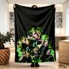 Billie Eilish Print Blanket - Soft & Comfortable, for Bedroom, Travel, Sofa, Home Decoration - Birthday Christmas Gift for Friend
