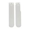 Motorcycle Fork Protectors Guards Pair In Plastic Material Offers Reliable Cover Against Debris On All Terrains for 125