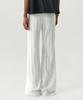 Leuba Layered Slim Boots Cut Pants - White