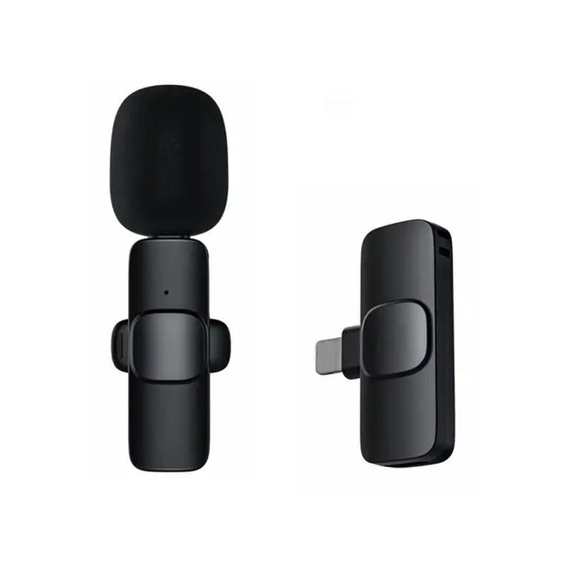 K1 Wireless Lavalier Mic - Noise Canceling TikTok Microphone with Reverb & Discreet Clip