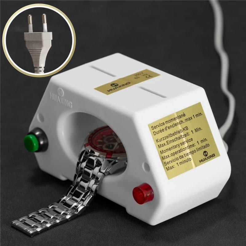 Инструмент для размагничивания часов Ремонт часов Размагничиватель механических часов 110/220 В Инструмент часовщика Механические наручные часы дегауссер 1