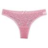Lace Transparent Low-Waist Seamless Thong for Teens - Women's Cotton Crotch Underwear