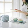 Edenus Portable Ceramic Kung Fu Travel Tea Set