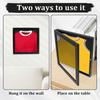 1PC Horizontal Home Multi-Sport Jersey Display Cases Classic Shadow Box for  Sports Shirts Office Decor With Hook Desktop 2 Sizes