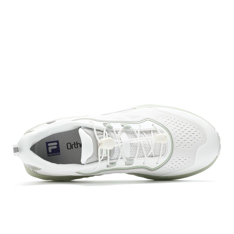 Fila Explorer Womens Minimalist Breathable Lightweight Slip-On Low-Top Outdoor Functional Shoes Women Shoes Bright-White A12W431206FBW