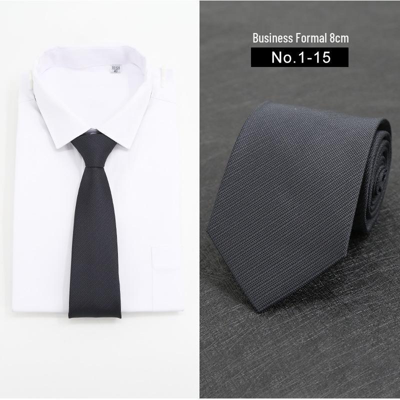 Men's Formal Business Casual Solid or Striped Tie
