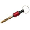 12Pcs Multi Color Quick Release Connecting Rod Keychain Set with 1/4 Hex Screwdriver Head & Conversion Sleeve Fast Tool Changes.