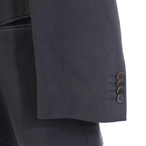 GIORGIO ARMANI Made in Italy Wool Blend tailored jacket gray Men's Used