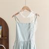 Elegant White Lace Cutout Waist Sash Thin Long Scarf Belt Women Korean Style Fashion Accessory