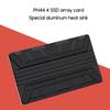 All Aluminum Heatsink Heat SSD Radiator Pad for NVME  M-KEY PCI-E 16 Array pansion Card Metal Cooling Pad